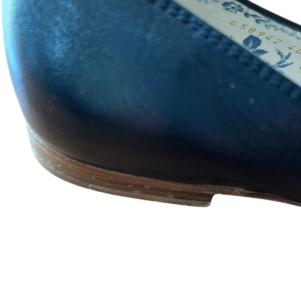 Gucci Leather Ballet Flat Size 40.5 or 10.5 GUC - Picture 11 of 16